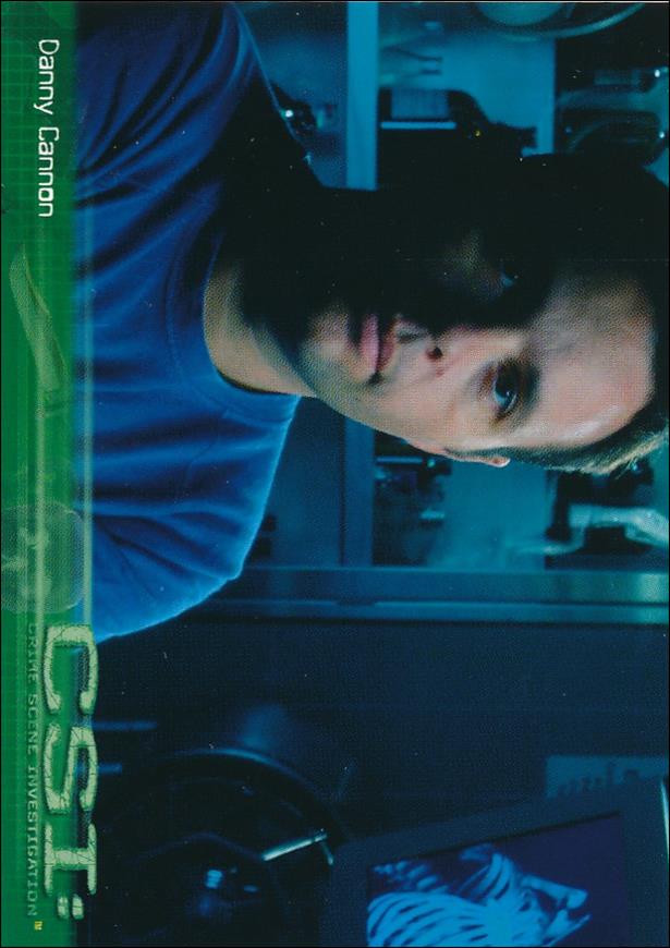 CSI: Crime Scene Investigation - Series One (Base Set) card 86 Danny Cannon