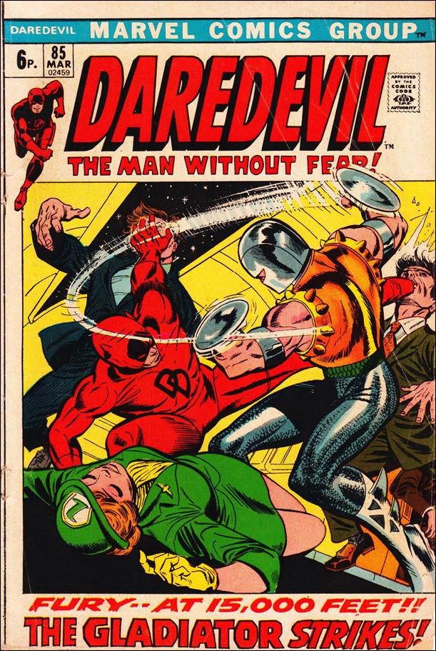 Daredevil (1964) issue 85-B UK Price Cover