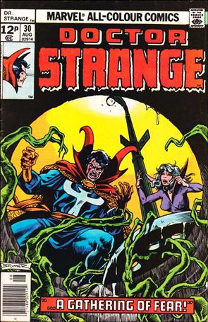 Doctor Strange (1974) issue 30-B UK Price Cover
