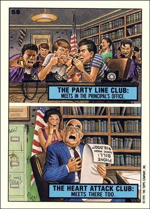 Toxic High (Base Set) card 58 The Party Line Club