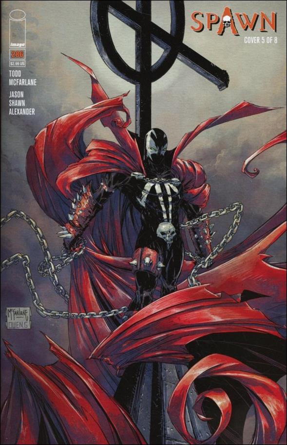 Spawn issue 286-E Todd McFarlane and Owen Gieni Cover