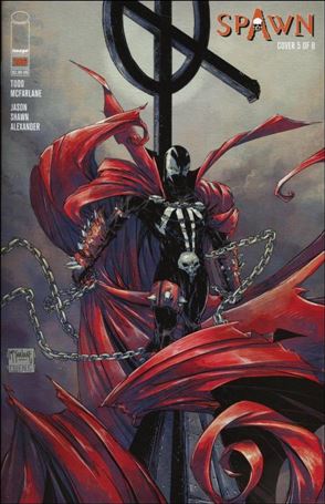 Spawn issue 286-E Todd McFarlane and Owen Gieni Cover