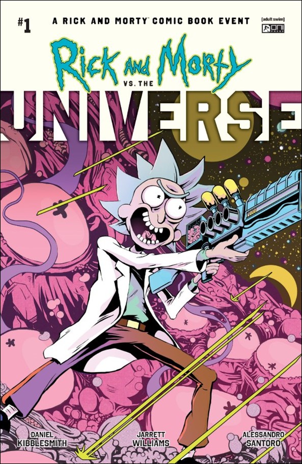Rick and Morty vs. the Universe issue 1-E Flops Connecting 1:10 Cover