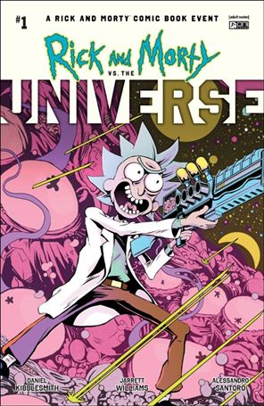 Rick and Morty vs. the Universe issue 1-E Flops Connecting 1:10 Cover