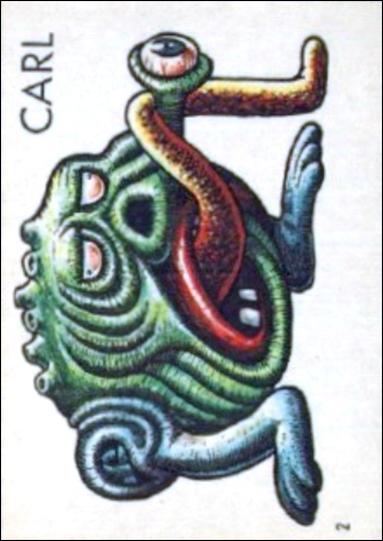 Ugly Stickers (1965) (Base Set) card 2 Carl