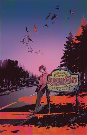 Graveyard Club issue 1-C A.L. Kaplan 1:5 Virgin Cover