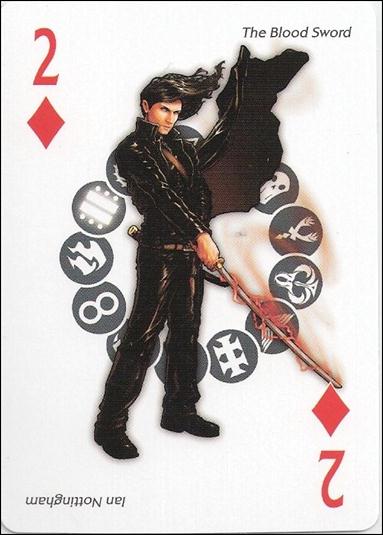 Artifacts Playing Cards (Promo) card 2 Diamonds The Blood Sword - Ian Nottingham