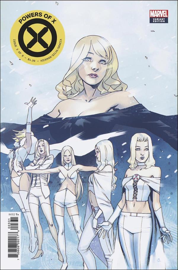 Powers of X issue 3-C Bengal Cover