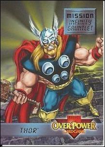 Marvel Overpower (Mission Subset) card InG 5 of 7 Thor