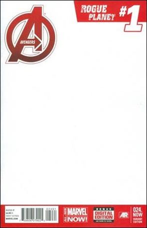 Avengers (2013) issue 24.NOW-H Blank/Sketch Cover