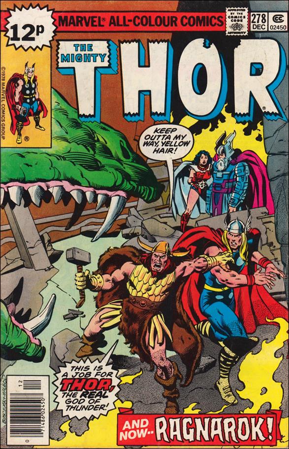 Thor (1966) issue 278-B UK Price Cover
