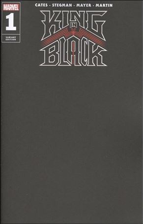 King in Black issue 1-G Black Blank/Sketch Cover