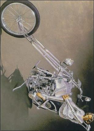 Sorayama: Sexy Robots And Pinups (Base Set) card 13 Biker Beauty