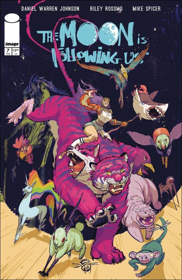 Moon is Following Us issue 7 Riley Rossmo Cover