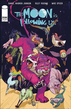Moon is Following Us issue 7 Riley Rossmo Cover