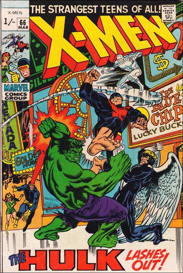X-Men (1963) issue 66-B UK Price Cover