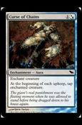 Magic the Gathering: Shadowmoor (Base Set) card 139 Curse of Chains