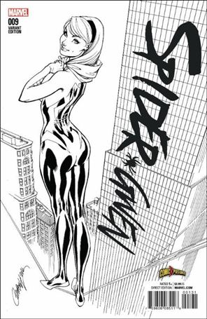 Spider-Gwen (2015/12) issue 9-C J. Scott Campbell ComicXposure B&W Cover