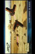 Star Wars: Episode I Widevision: Series 1 (Expansion Subset) card X-9 Flying Across the Desert