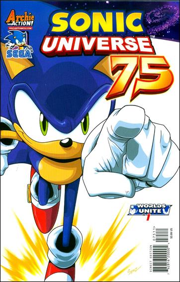Sonic Universe issue 75 Patrick "Spaz" Spaziante Cover