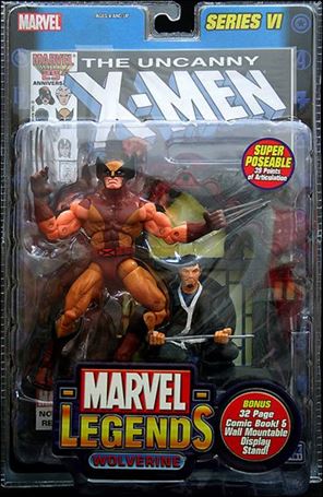 Marvel Legends (Series 6) figure 8 Wolverine (Brown Costume 2-Pack w/ Ogun)