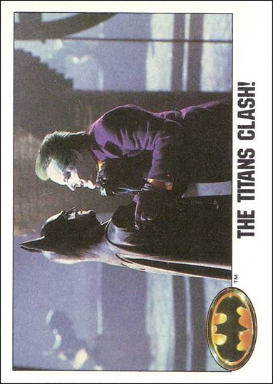 Batman: Series 1 (Base Set) card 126 The Titans Clash!