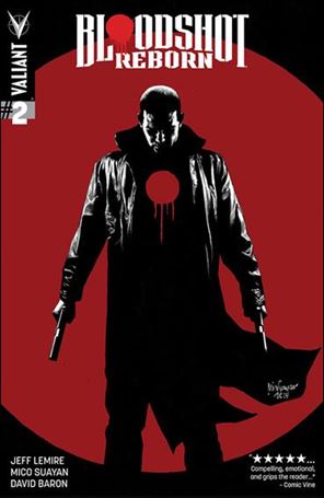 Bloodshot Reborn issue 2 Mico Suayan Cover