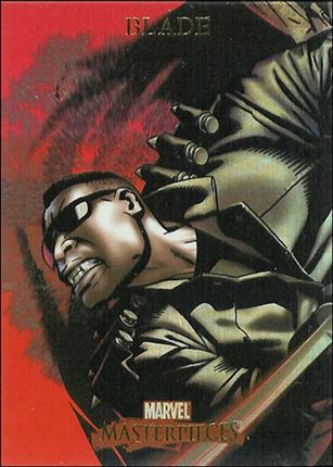 2007 Marvel Masterpieces (Parallel Foil Base Set) card 12 Blade