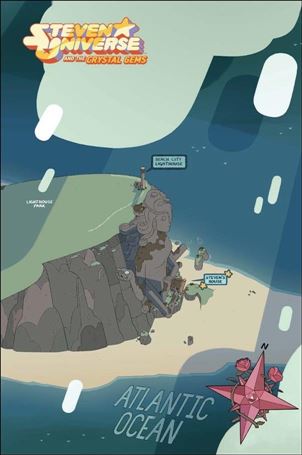 Steven Universe and the Crystal Gems issue 1-H Steven Sugar WonderCon Wraparound Cover