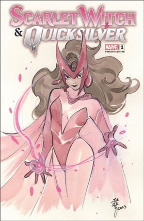 Scarlet Witch & Quicksilver issue 1-L Peach Momoko 616/Unknown Comics Cover