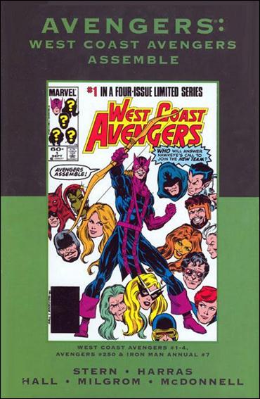 Avengers: West Coast Avengers - Assemble issue nn-B Marvel Premiere Classic Dust Jacket Vol 44 1/781