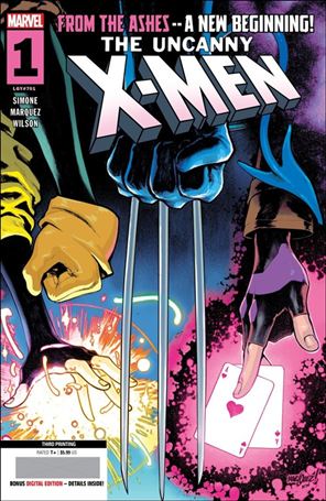Uncanny X-Men (2024) issue 1-V David Marquez Cover (Third Printing)