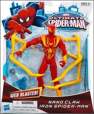 Ultimate Spider-Man (6" Figures) figure 3 Nano Claw Iron Spider-Man