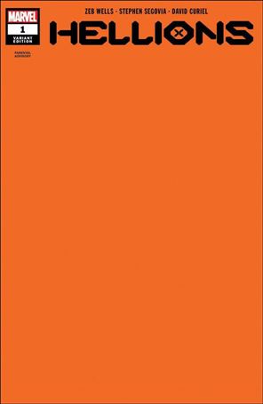 Hellions issue 1-F 1:200 Orange Blank Cover
