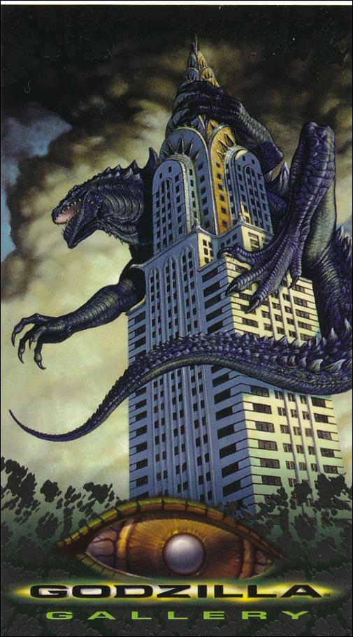 Godzilla Supervue (Base Set) card 65 Chrysler Building Assault