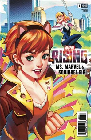 Marvel Rising: Ms. Marvel & Squirrel Girl issue 1-C Rian Gonzales Connecting Cover - Page Missing