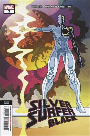 Silver Surfer: Black issue 3-D Tradd Moore Cover (2nd Printing)