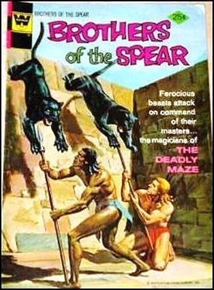 Brothers of the Spear issue 10-B Whitman Cover