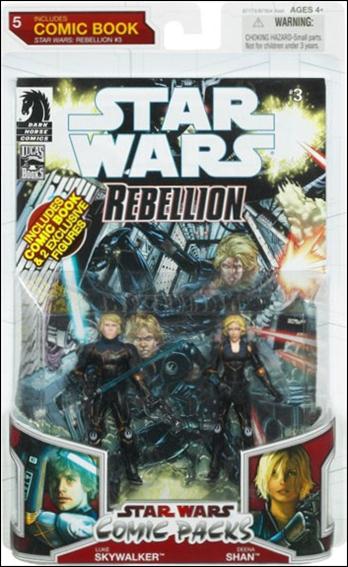 Star Wars: Legacy Collection Comic Packs (2009) figure 5 Luke Skywalker & Deena Shan