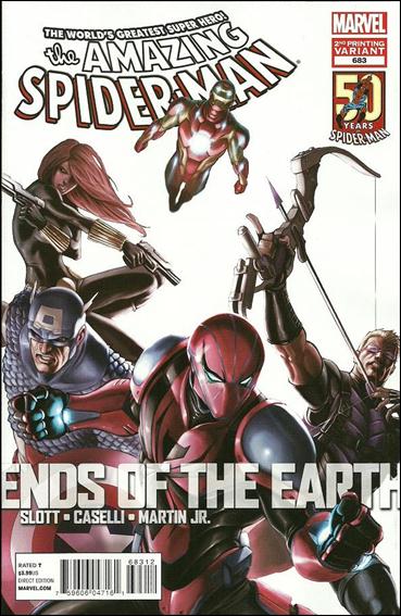 Amazing Spider-Man (1963) issue 683-D Stefano Caselli White Cover (2nd Printing)