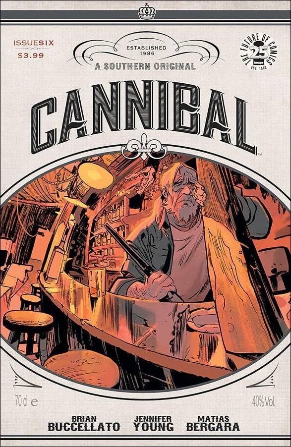 Cannibal issue 6 Matias Bergara Cover