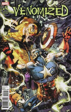 Venomized issue 4-C Mike Deodato Jr. 1:25 Cover