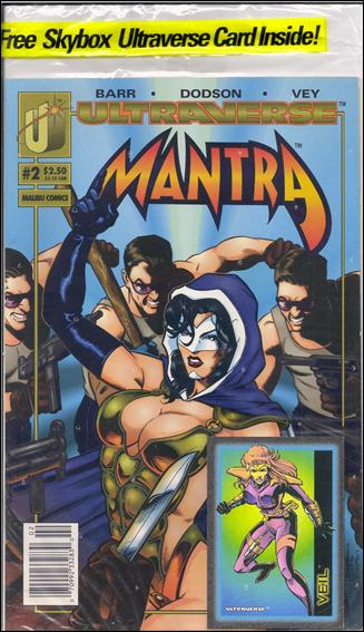 Mantra (1993) issue 2-B Polybagged Newsstand Edition / Price Variant