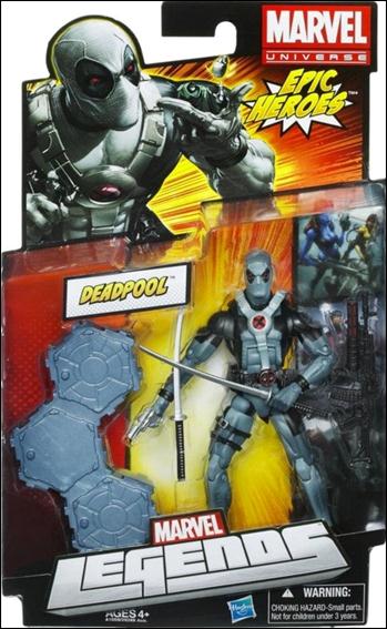 Marvel Legends (Epic Heroes) figure 1 Deadpool (X-Force Costume)