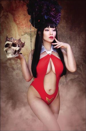 Vampirella/Dracula: Unholy issue 1-I 1:7 Virgin Cosplay Photo Cover