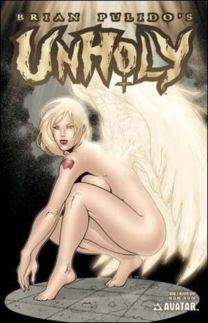 Brian Pulido's Unholy issue 3-D Heaven Sent Cover 1/750