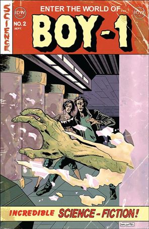 BOY-1 issue 2-B Vic Malhotra 1:10 EC Comics Cover
