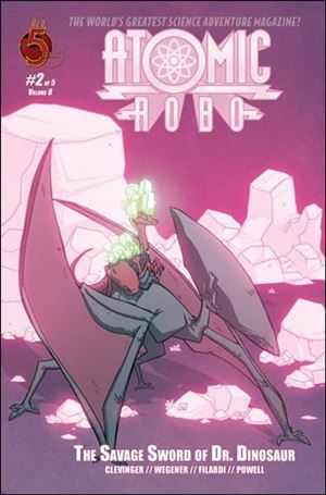 Atomic Robo and the Savage Sword of Dr. Dinosaur issue 2