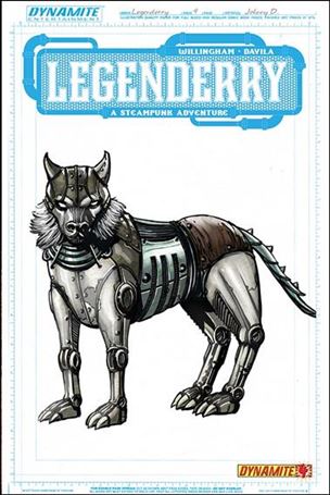 Legenderry: A Steampunk Adventure issue 4-C Johnny Desjardins 1:50 Devil Concept Cover