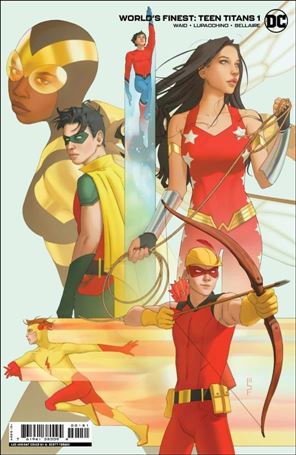 World's Finest: Teen Titans issue 1-F Scott Forbes 1:25 Cardstock Cover